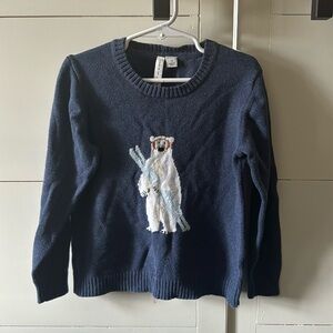 Janie & Jack Polar Bear Ski Sweater